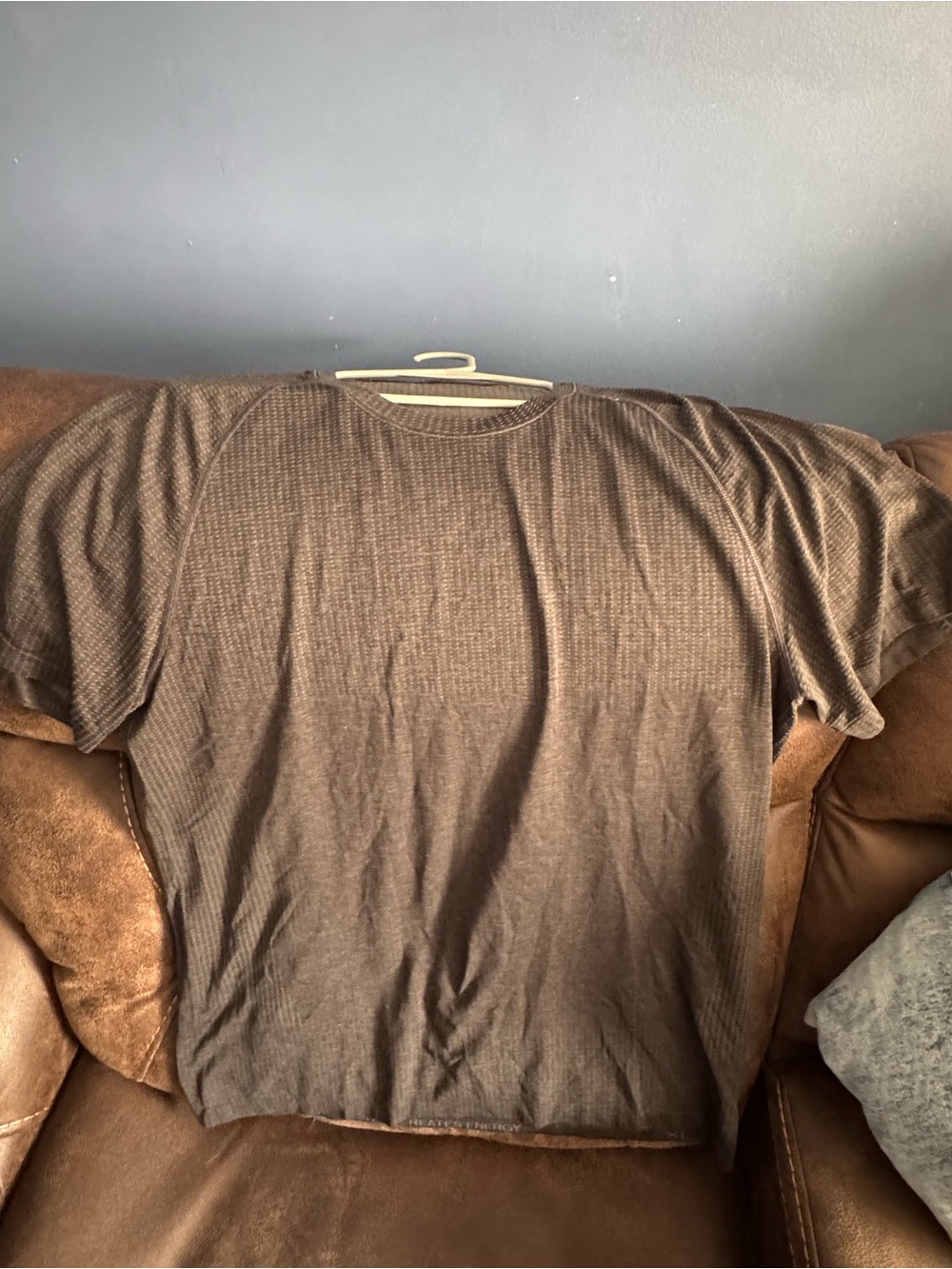lululemon athletica Gray Short-Sleeve Crewneck Tee